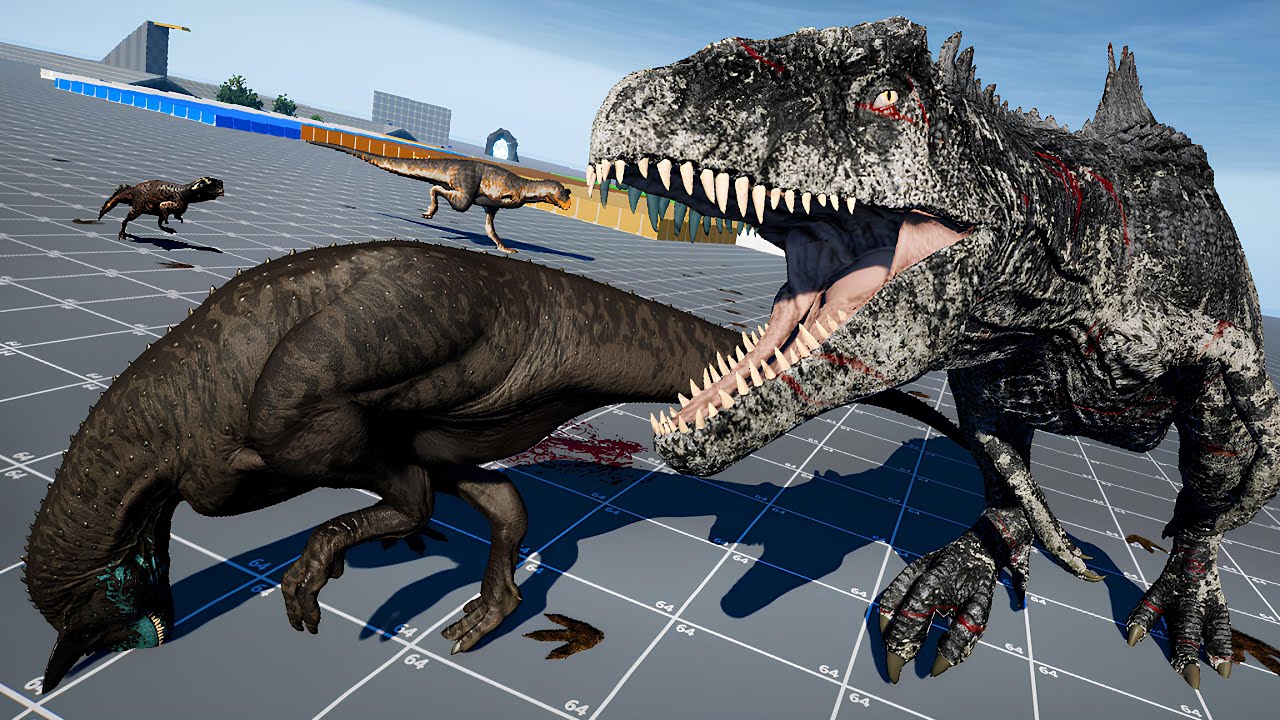 Predando Todos os Dinossauros! Batalha dos Gigantes Jurássicos | The Isle | (PT/BR)