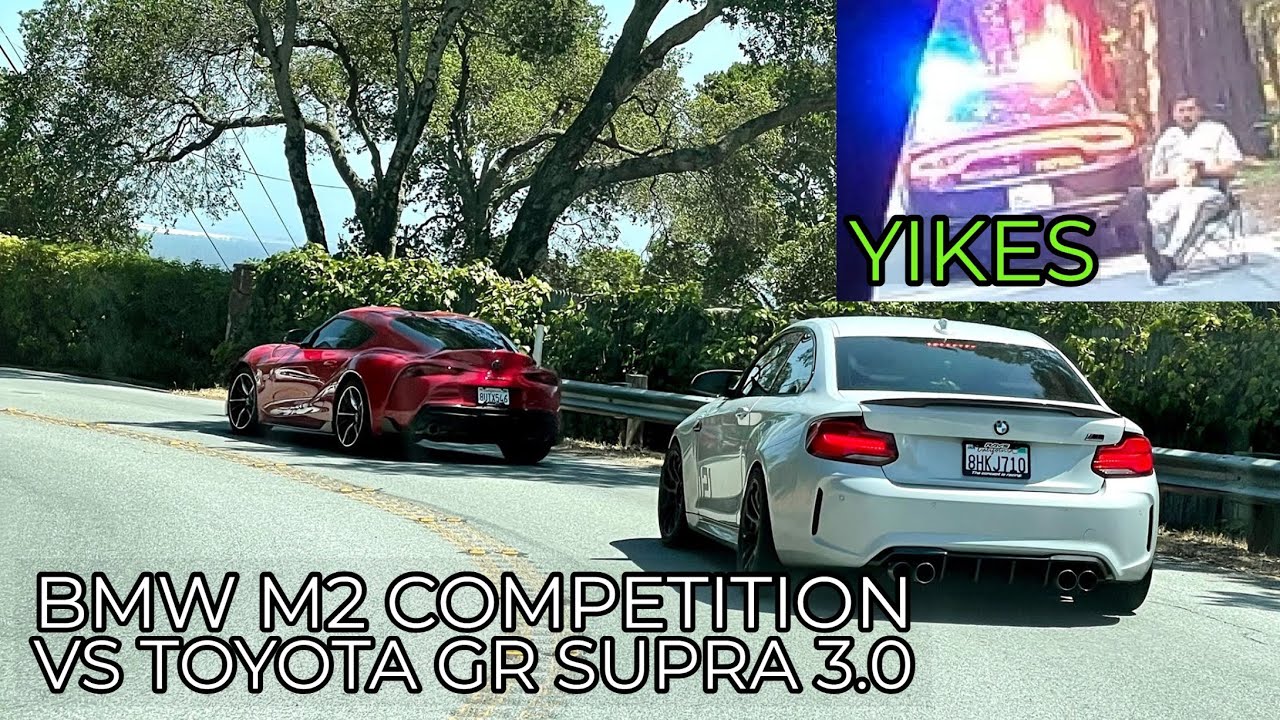 BMW M2 Competition 2019 года против Toyota Supra 3.0 2021 года — какой автомобиль лучше привлечет...