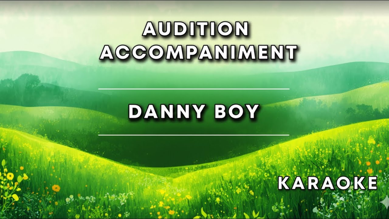 Danny Boy - piano accompaniment for voice lessons and audition