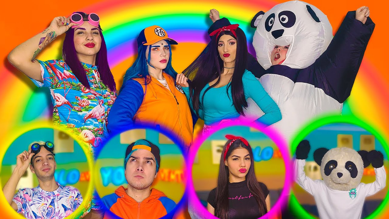 24 HORAS IMITANDO A YOLO AVENTURAS - Coloridas