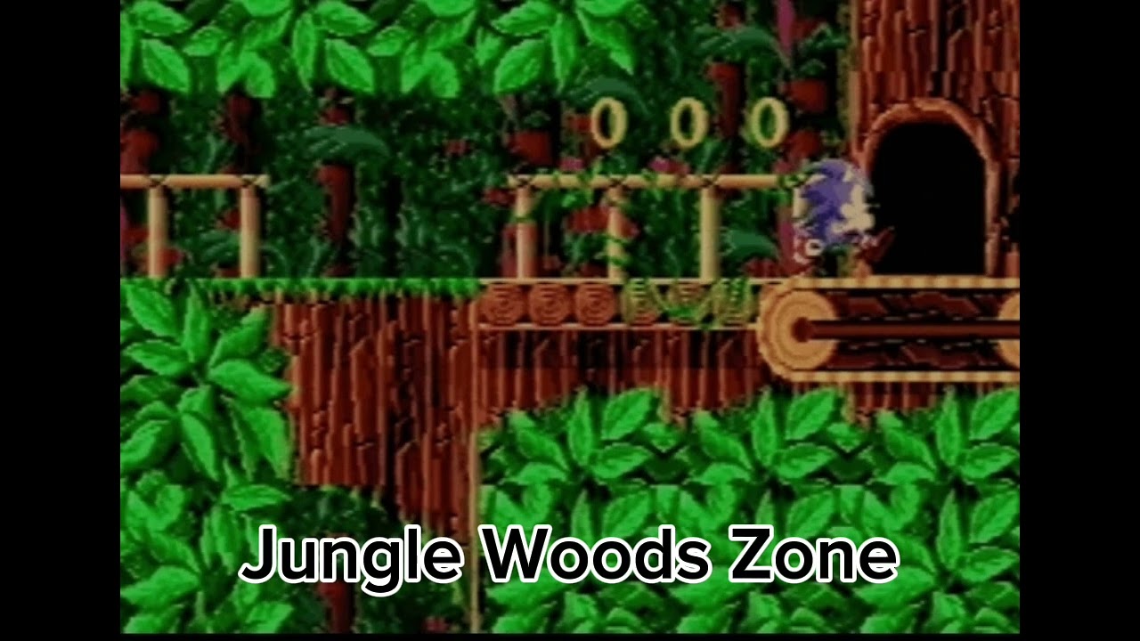 Jungle Woods Zone Sonic the hedgehog 2