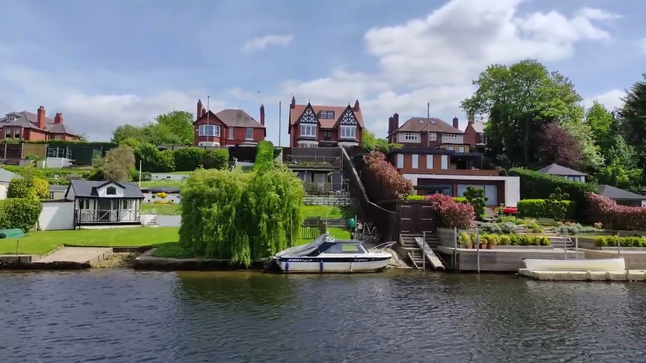 4K  🛥️Half Hour River Dee Cruise at Chester on Friday 13th May 2022🛥️