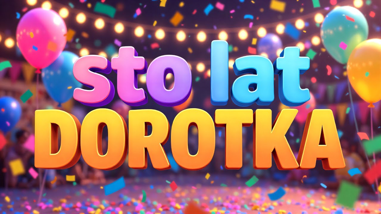 IMIENINY DOROTY 2026 🔆 Piosenka i Życzenia imieninowe dla Doroty | Dorotki