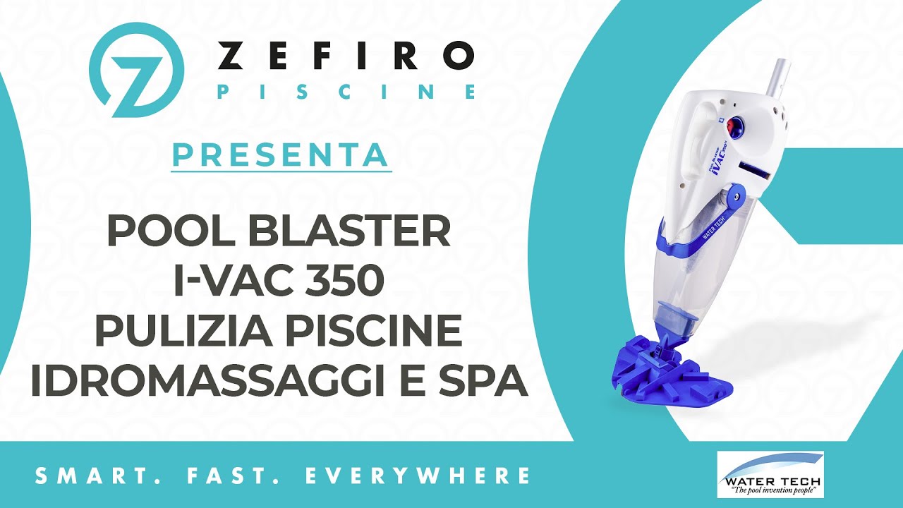 Pool Blaster I-VAC 350 Pulizia piscine, idromassaggi e spa | ZefiroPiscine