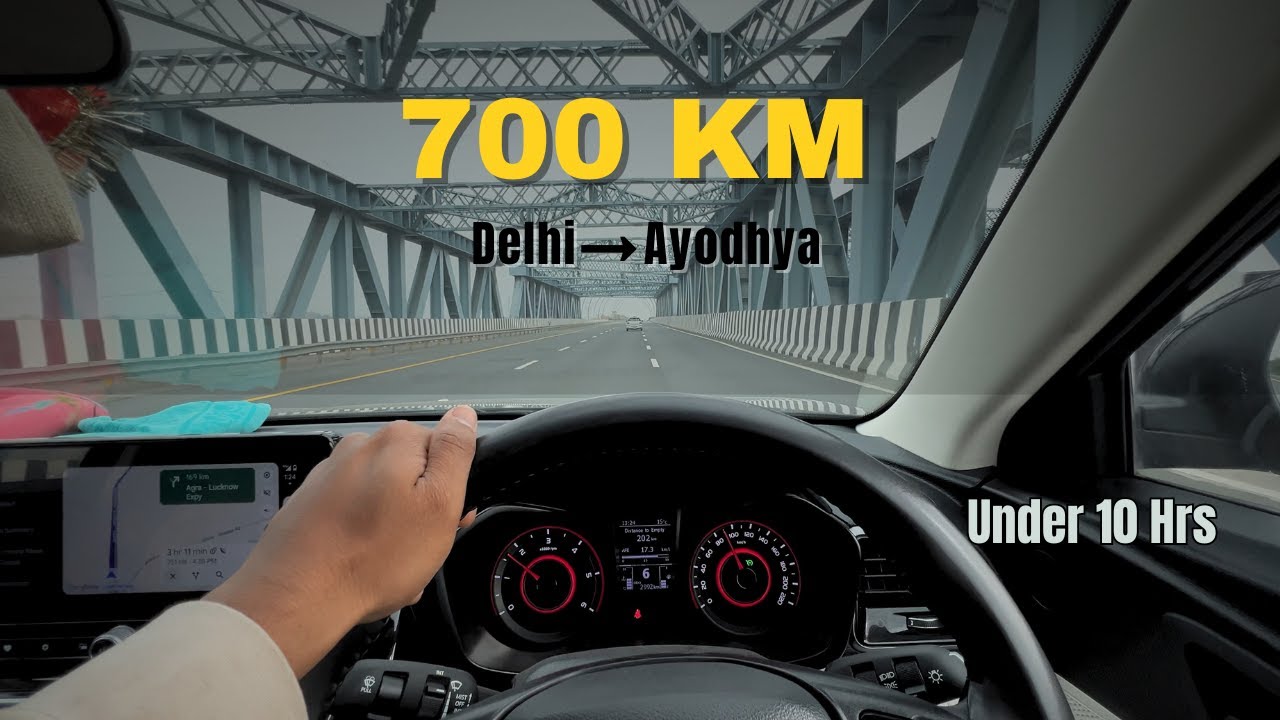 Delhi to Ayodhya Road Trip | 700 KM Drive in Mahindra 3XO Diesel l Delhi to Govardhan by road