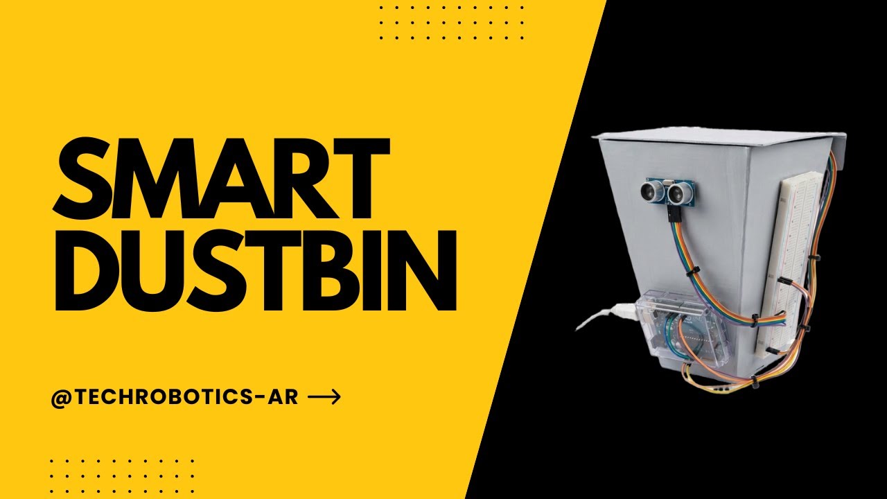 Smart Dustbin Project | Arduino Based Automatic Dustbin 🤖| @techrobotics-AR|
