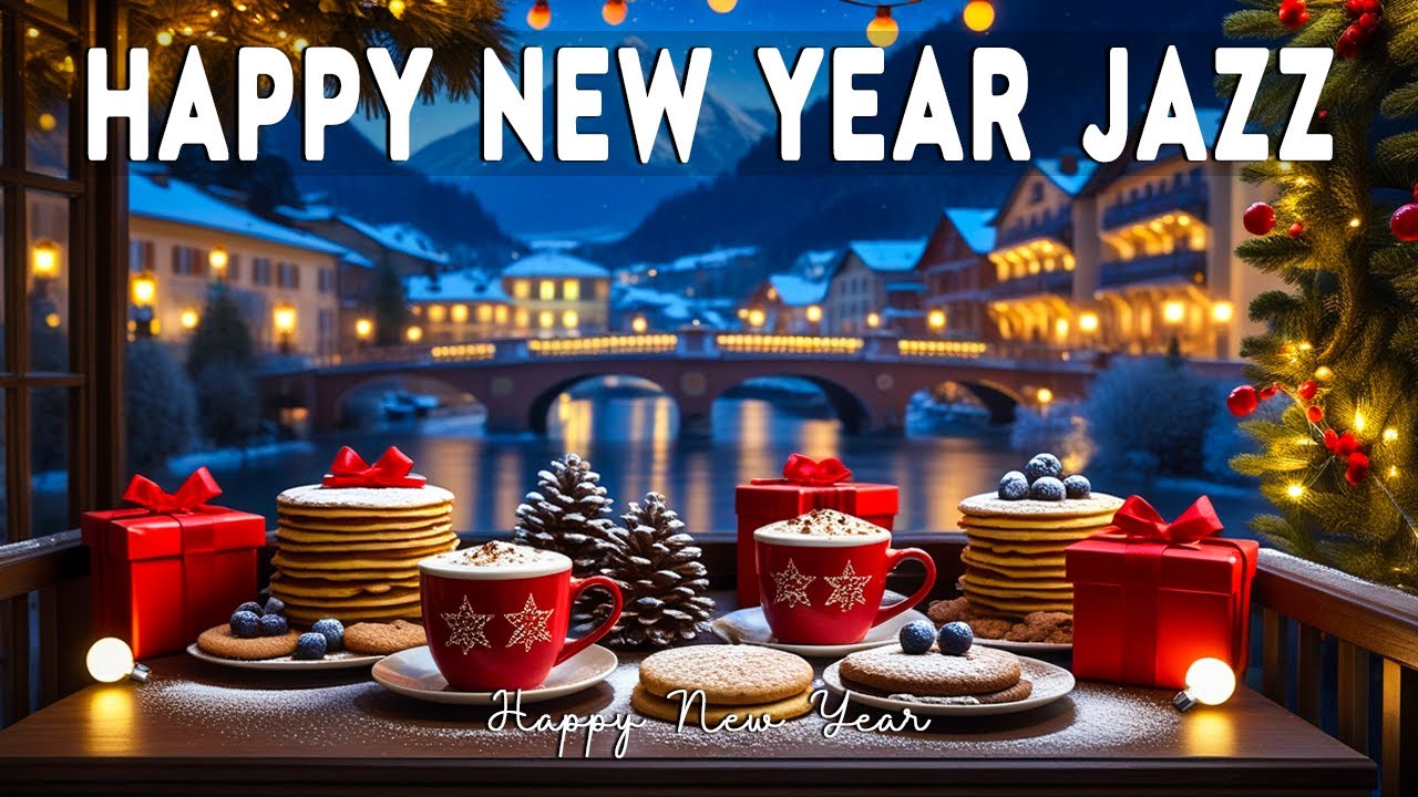 Happy New Year Jazz 2026 🎄🎆 Relaxing Holiday Jazz & Bossa Nova Background Music for Positive Mood
