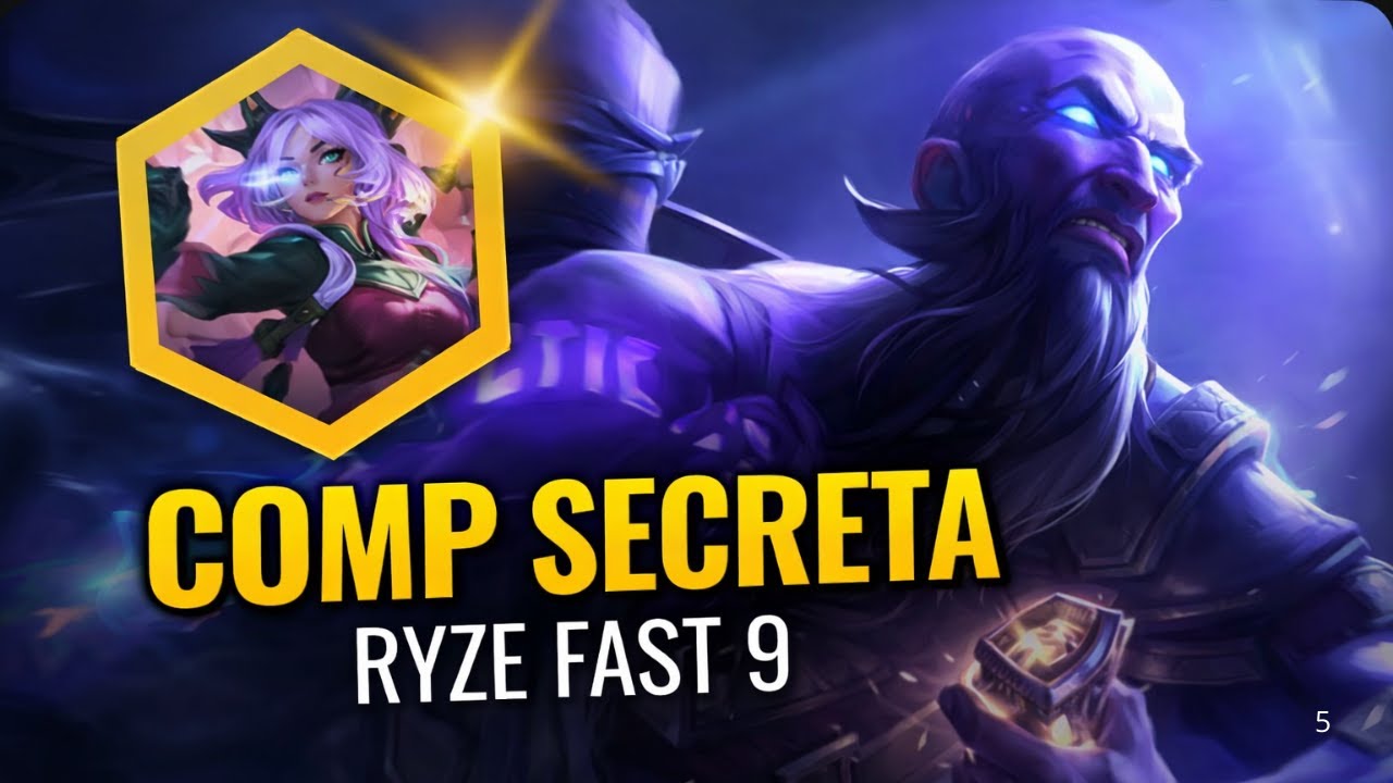 TFT - A COMP SECRETA DO RYZE PRA VOCÊ SUBIR DE ELO!!! - Set 16