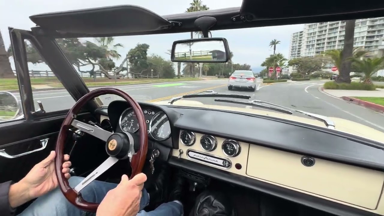 drive 2 with rag-top down, full shift up to 5 gear