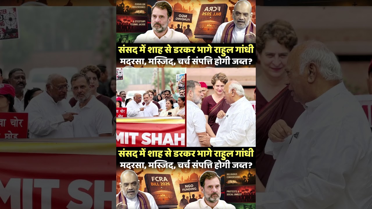 | FCRA Bill | Parliament | Rahul Gandhi | PM Modi | Amit Shah | What is the FCRA law |