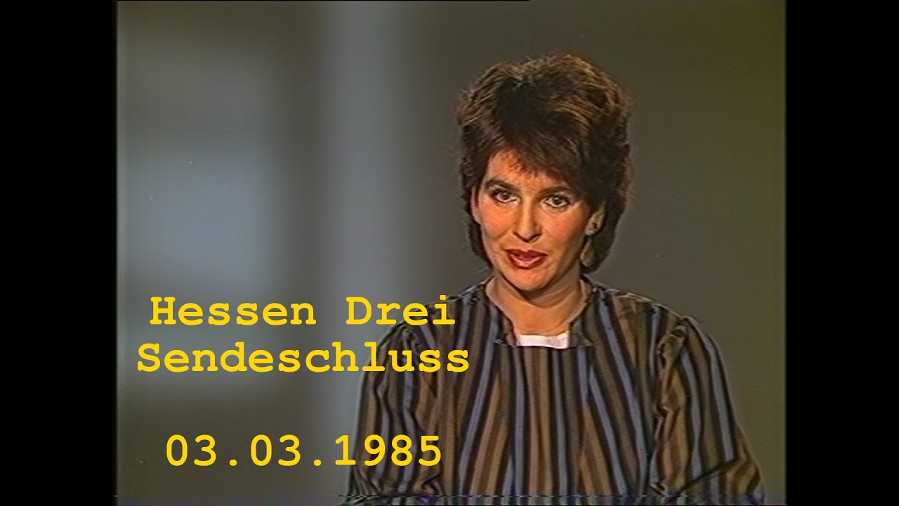 HR - Sendeschluss - vom 03.03.1985