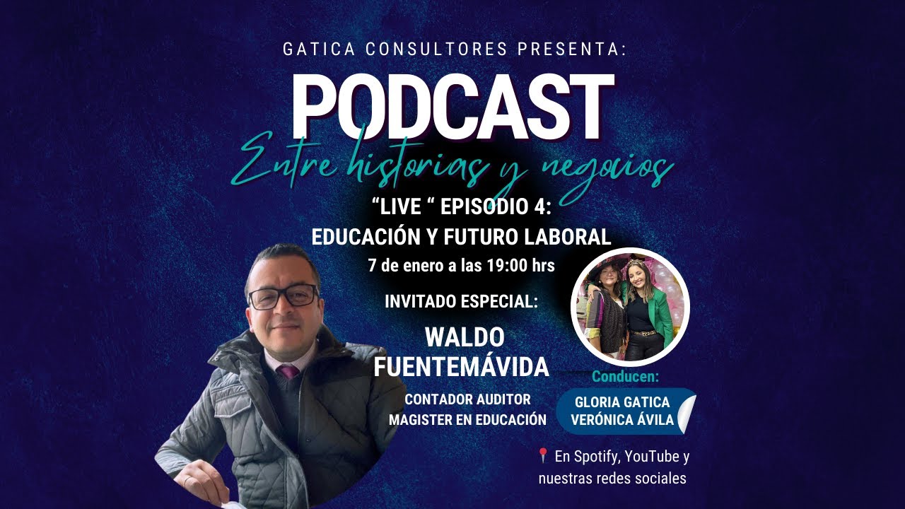 🎙️ EPISODIO 4 – ENTRE HISTORIAS Y NEGOCIOS: Educación y Futuro Laboral