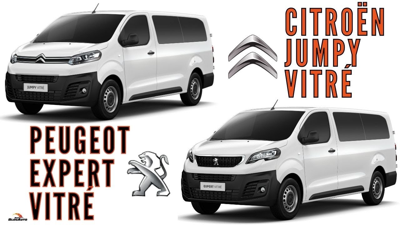 🚐 Novos PEUGEOT EXPERT VITRÉ e CITROËN JUMPY VITRÉ chegam por R$ 138.290 - BlogAuto
