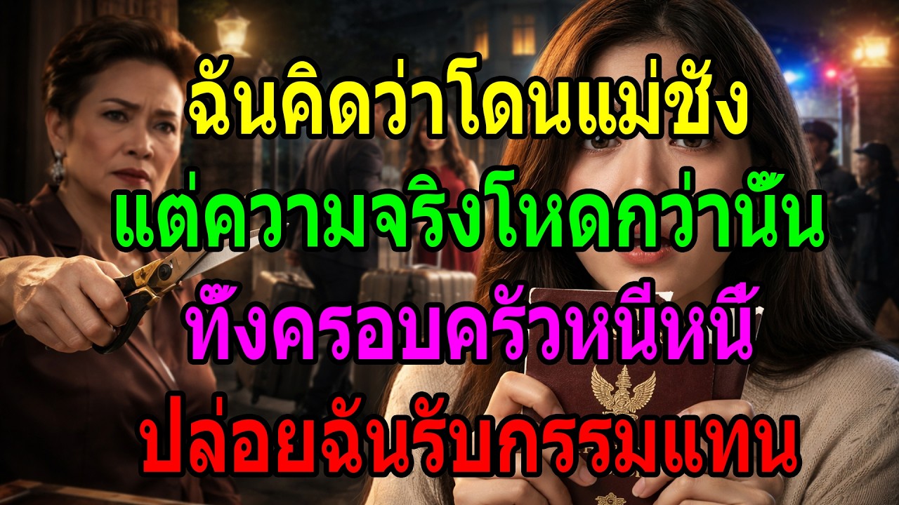 ฉันคิดว่าโดนแม่ชัง แต่ความจริงโหดกว่านั้น ทั้งครอบครัวหนีหนี้ ปล่อยฉันรับกรรมแทน