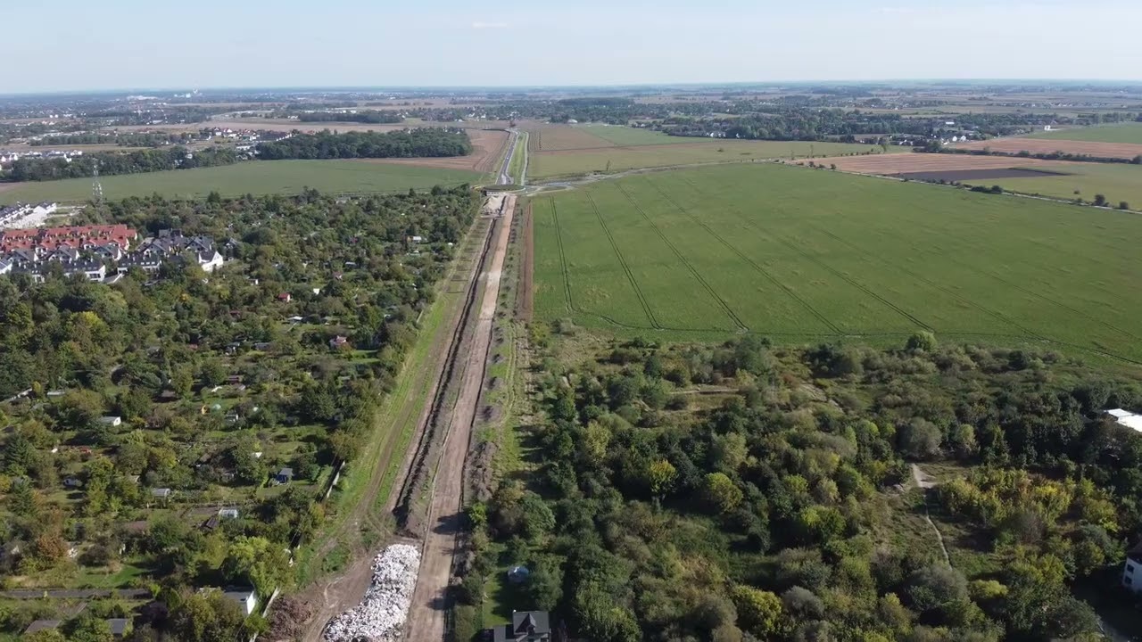 Wschodnia Obwodnica Wrocławia - stan na dzień 28.09.2025