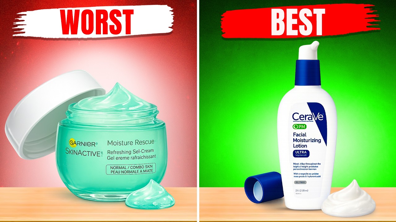 10 Budget Moisturizers Ranked WORST to BEST #7 Will SHOCK You!