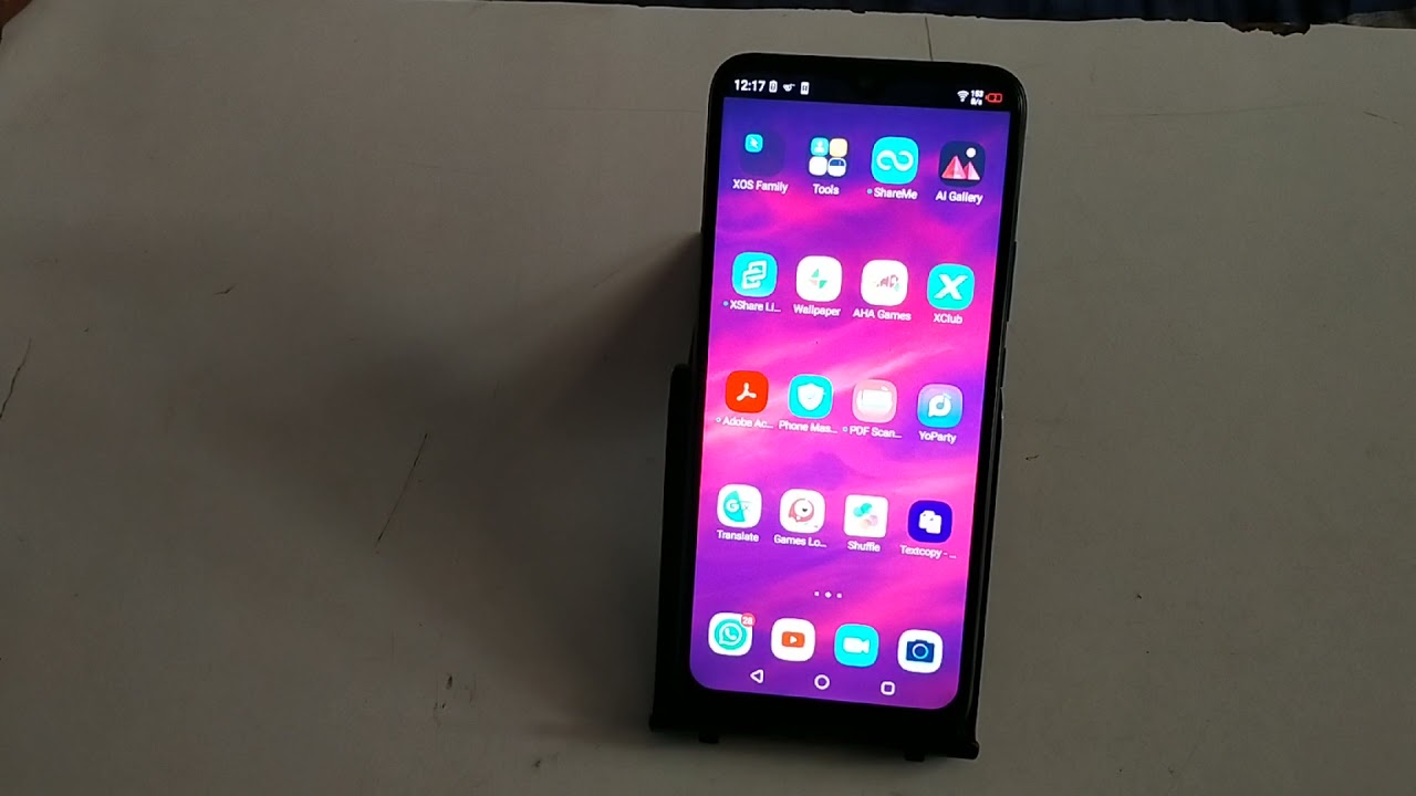 How to enable dark mode in infinix S4
