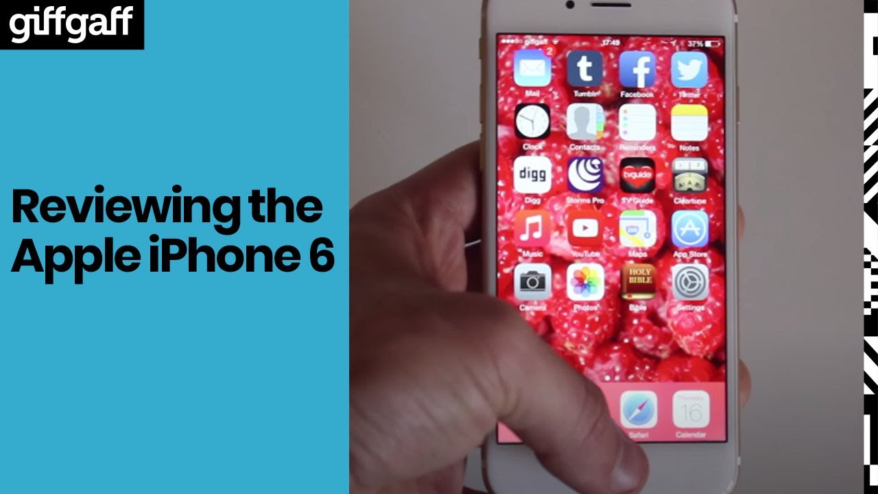 Apple iPhone 6 - Review by you | giffgaff