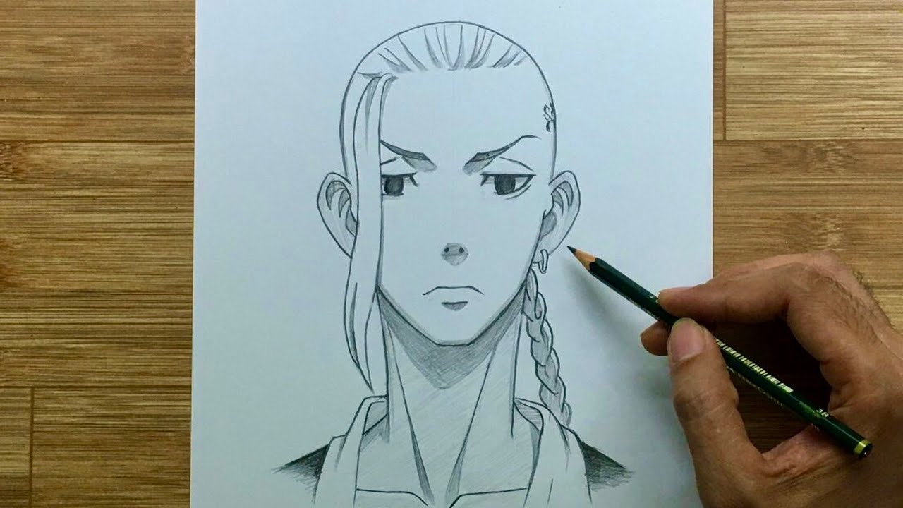 Cách Vẽ Draken (Tokyo revengers) Vẽ Anime Đơn Giản #223 | Cong Dan Art