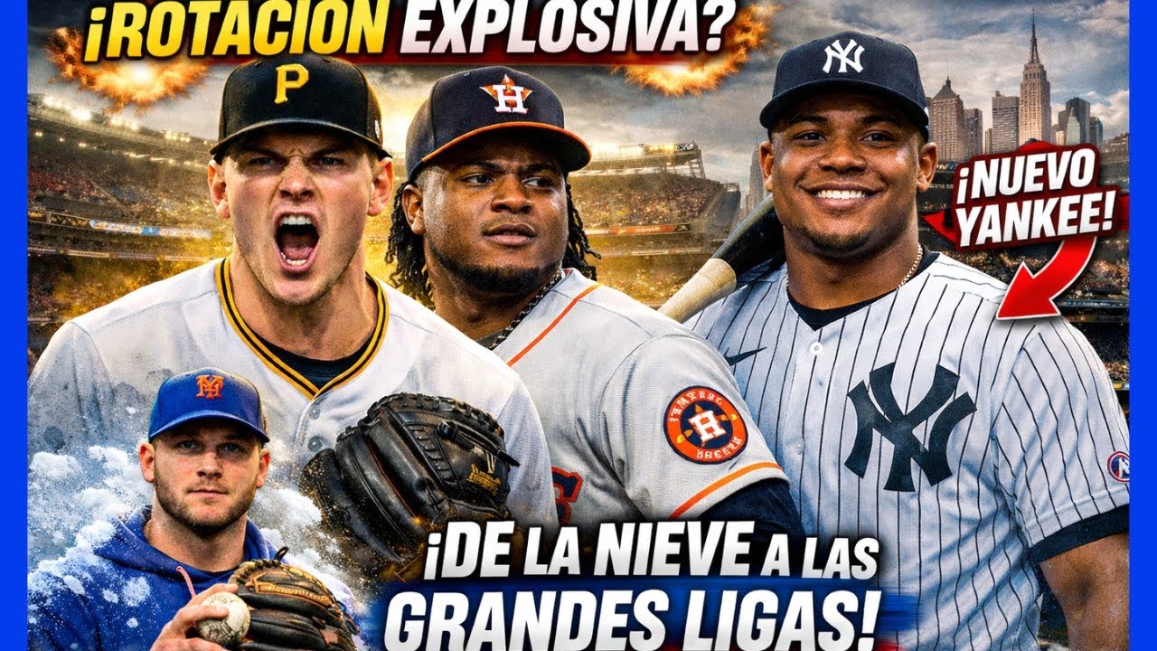 ¿Skenes y Framber Valdez JUNTOS? Yankees roban poder y nace una historia desde la nieve#mlb