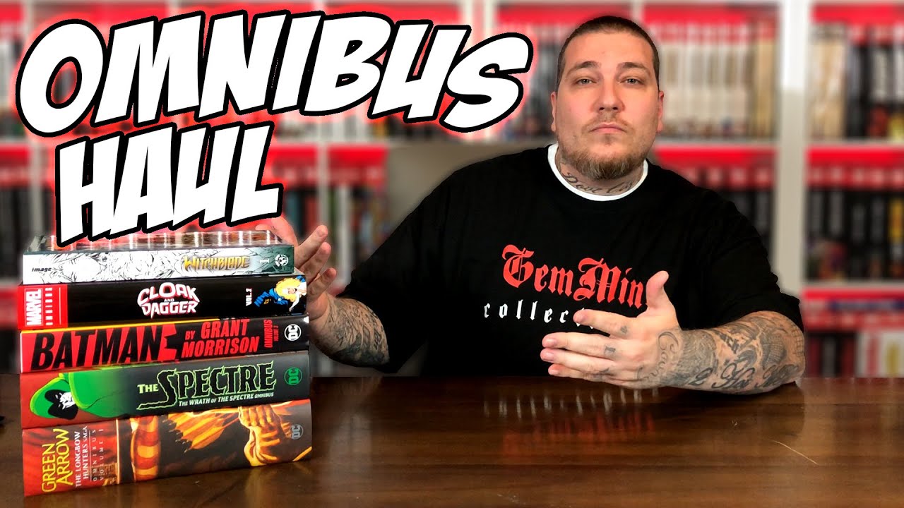 OMNIBUS HAUL | Witchblade | Cloak & Dagger | Batman by Morrison vol 3 | The Spectre | Green Arrow