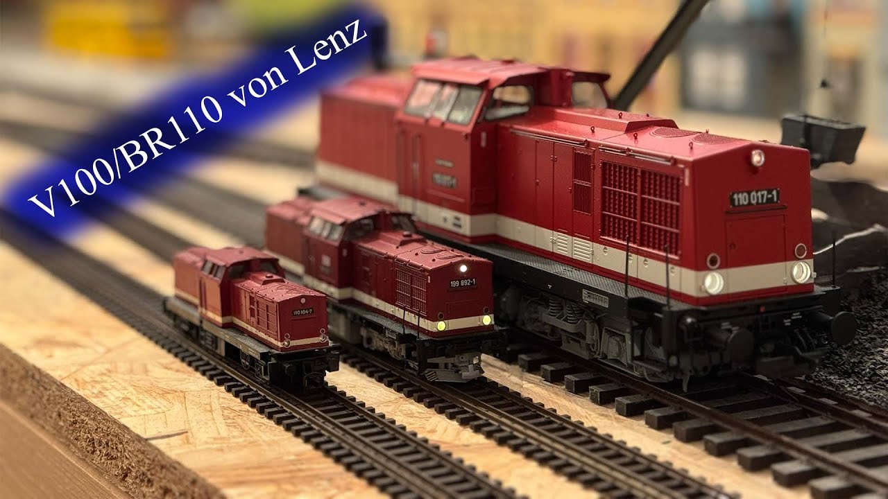 Franks Eisenbahn Blog - V100/BR110 von Lenz in Spur 0