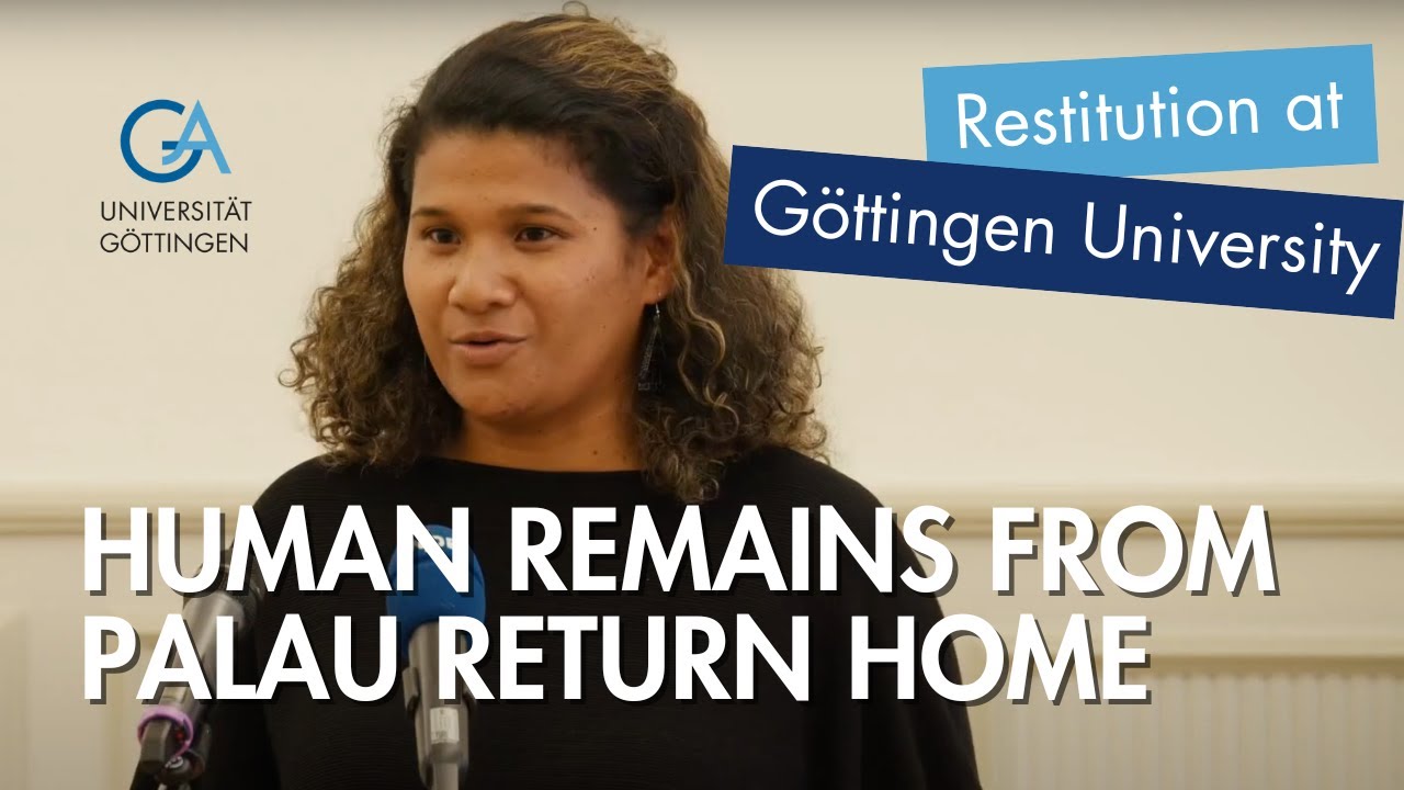 Human Remains from Palau Return Home | Repatriation Ceremony at Göttingen University