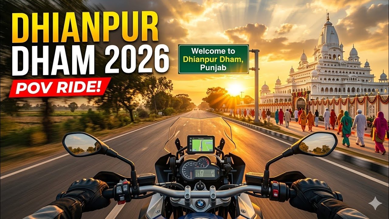 Travel to Dhianpur Dham 2026 | Spiritual Journey to Dhianpur Dham Punjab | POV Ride & Darshan
