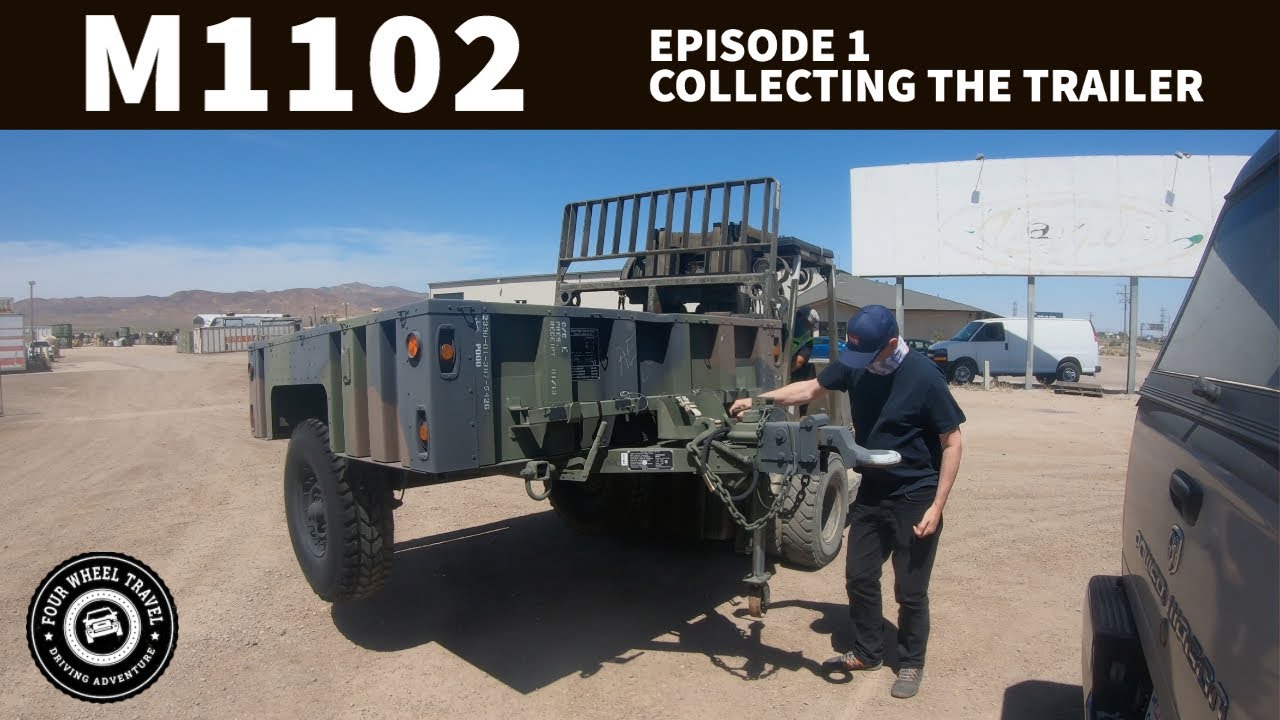 EP1 M1102 TRAILER PROJECT! Collecting The Trailer.