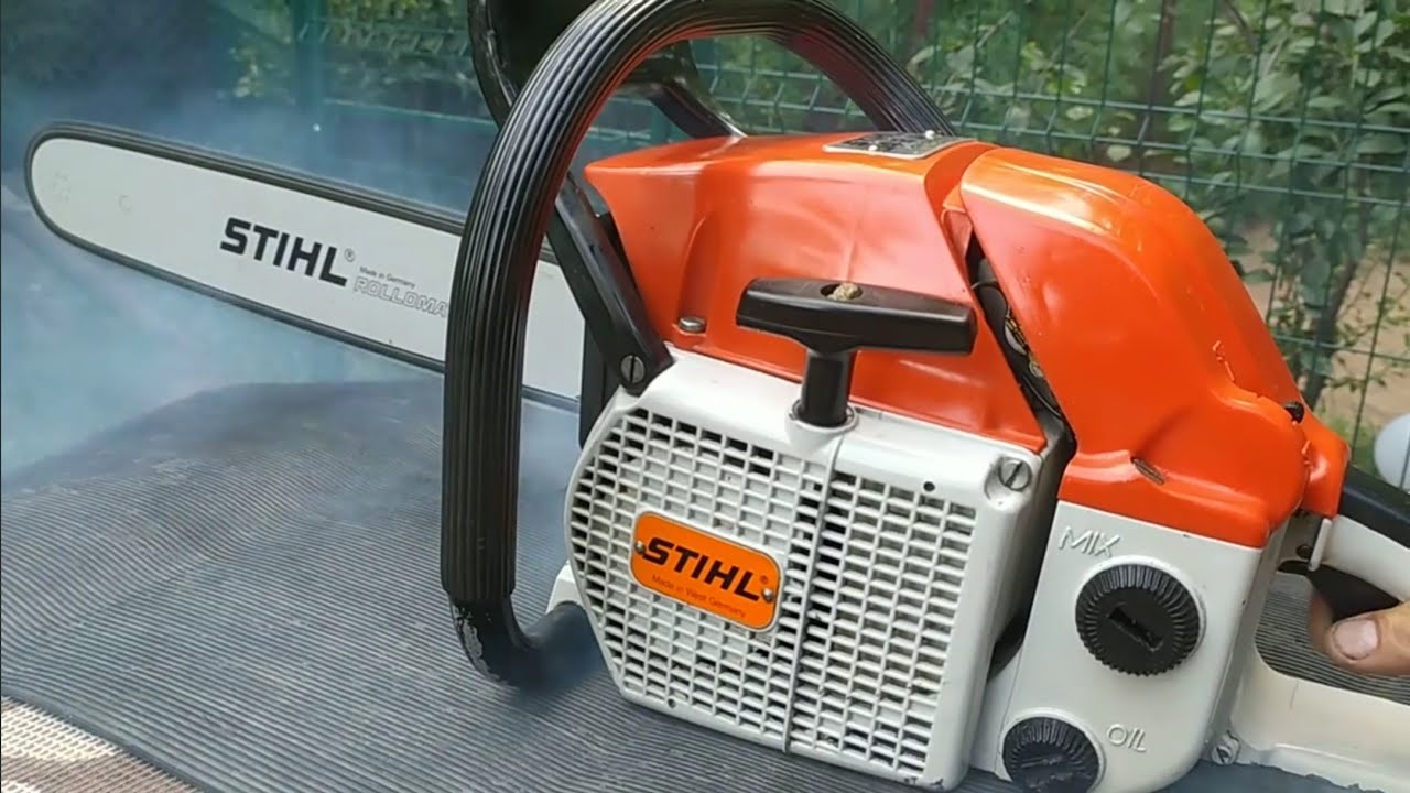 Stihl 048 AV egy régi gép, de még mindig szépen ketyeg!