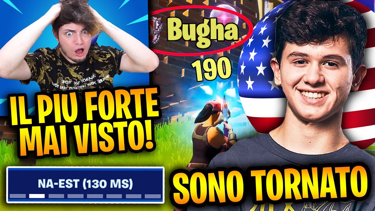 TORNA BUGHA e MOSTRA la sua POTENZA nei SERVER AMERICANI! IL PLAYER più VELOCE MAI VISTO! FIDATEVI!