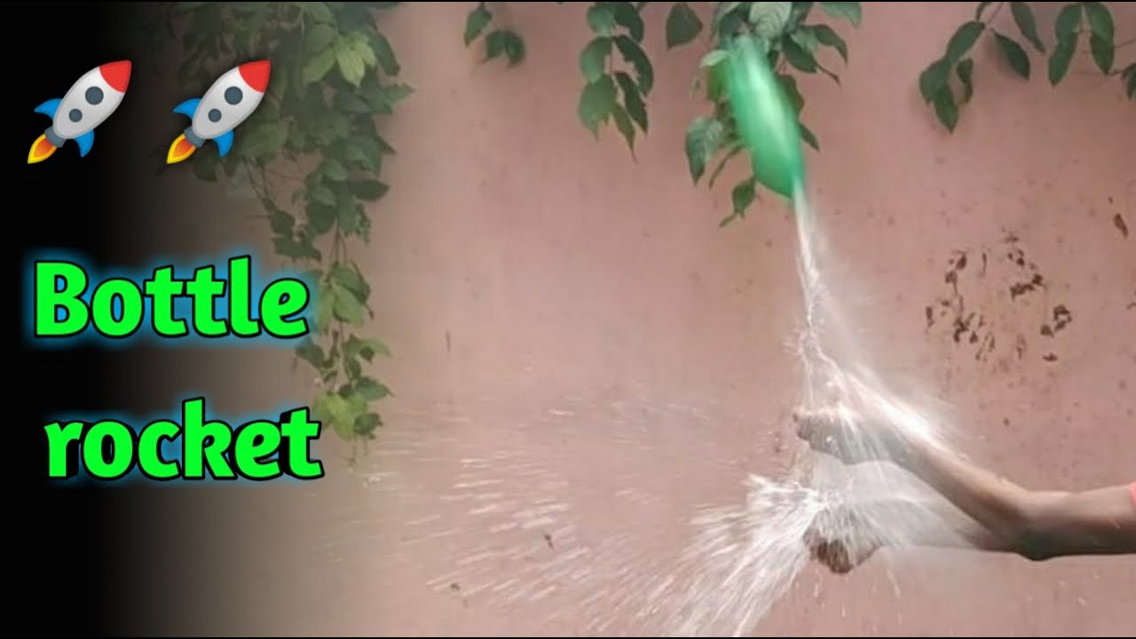 How to make a bottle rocket at home | homemade bottle rocket | bottle rocket kaise banaye