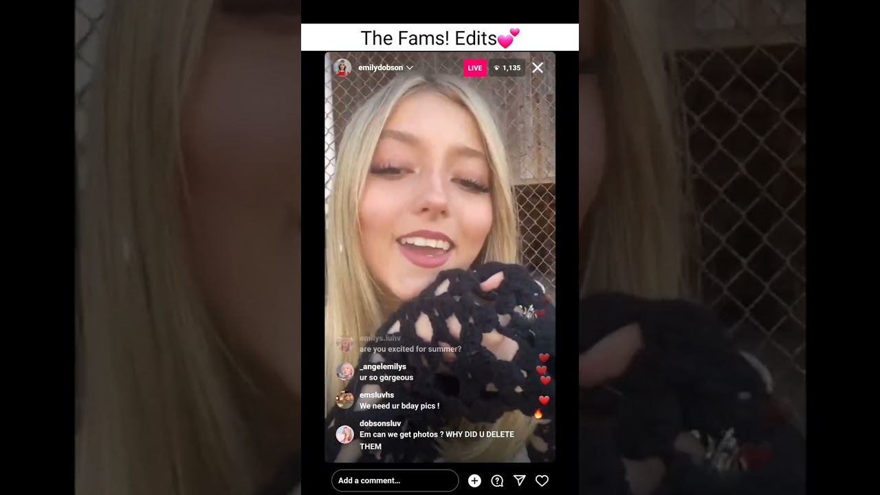Emily Instagram LIVE on her 15th Birthday 🎂  | Piper Rockelle Squad