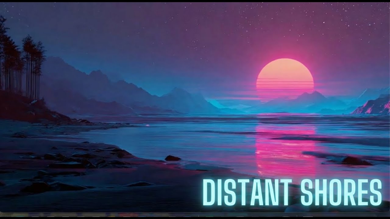 DISTANT SHORES – 1 Hour Synthwave for Empty Spaces | Retro Ambient