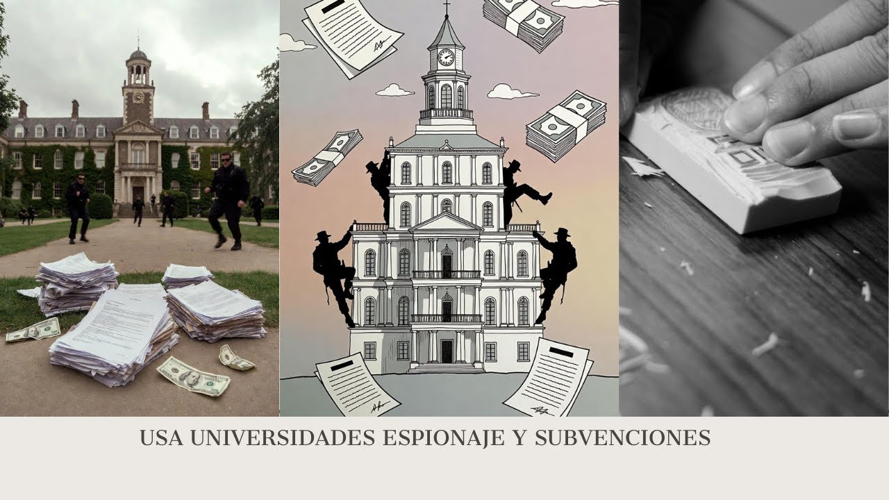 USA: UNIVERSIDADES espionaje y subvenciones