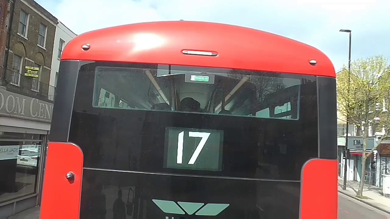 Full Route Visual~43: London Bridge Bus Station - Friern Barnet