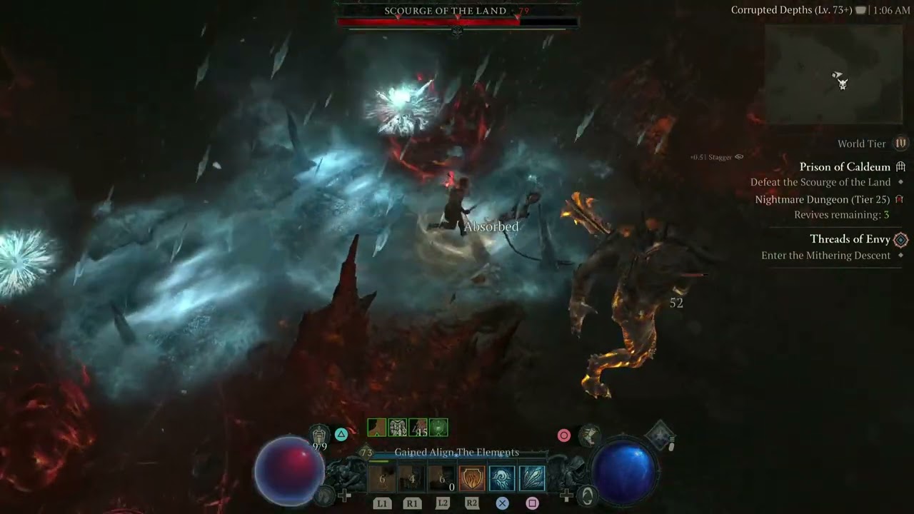Easy Stagger Boss using Blizzard - Sorc Diablo IV