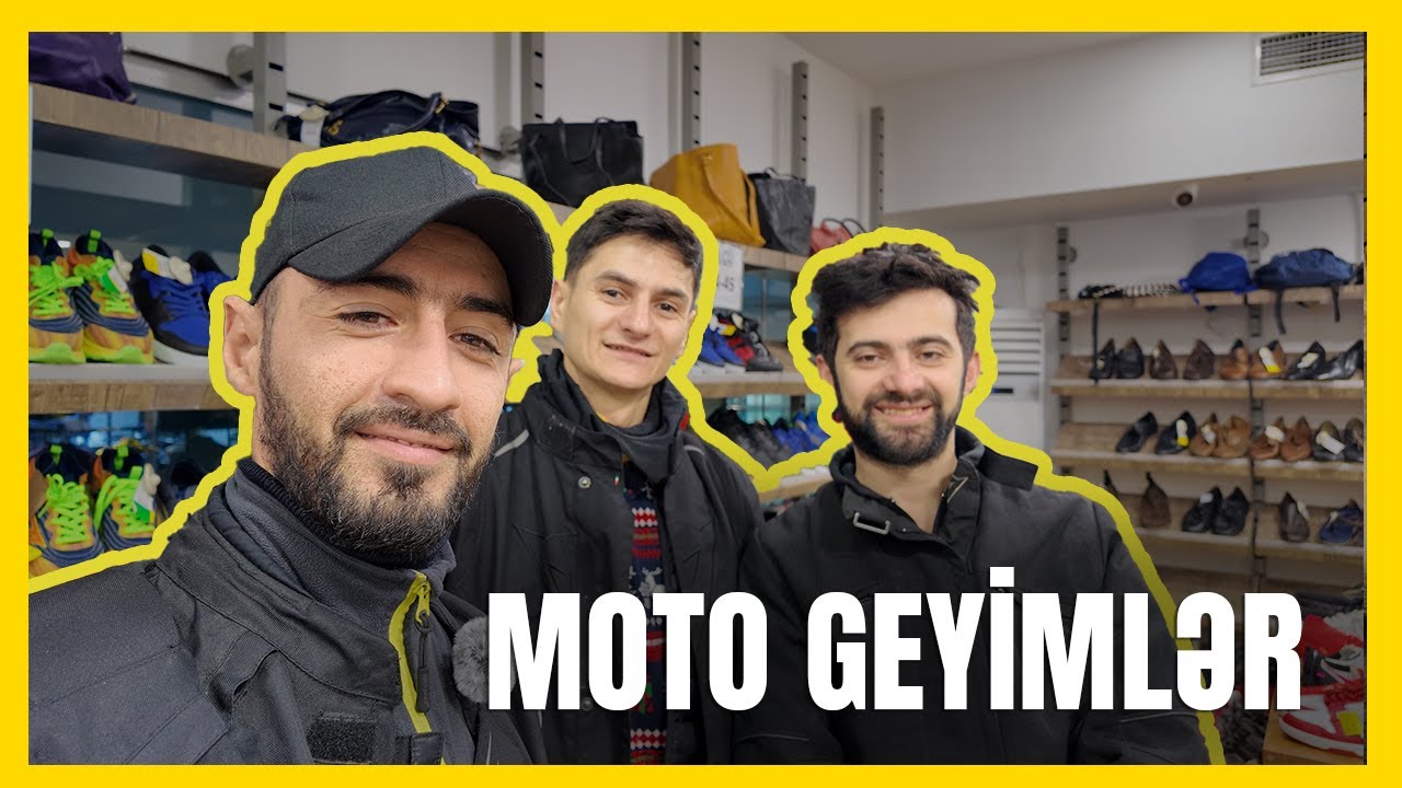@AzadMotoLife  Və Anar İlə İkinci Əl Motosiklet Geyimlərinə Baxdıq