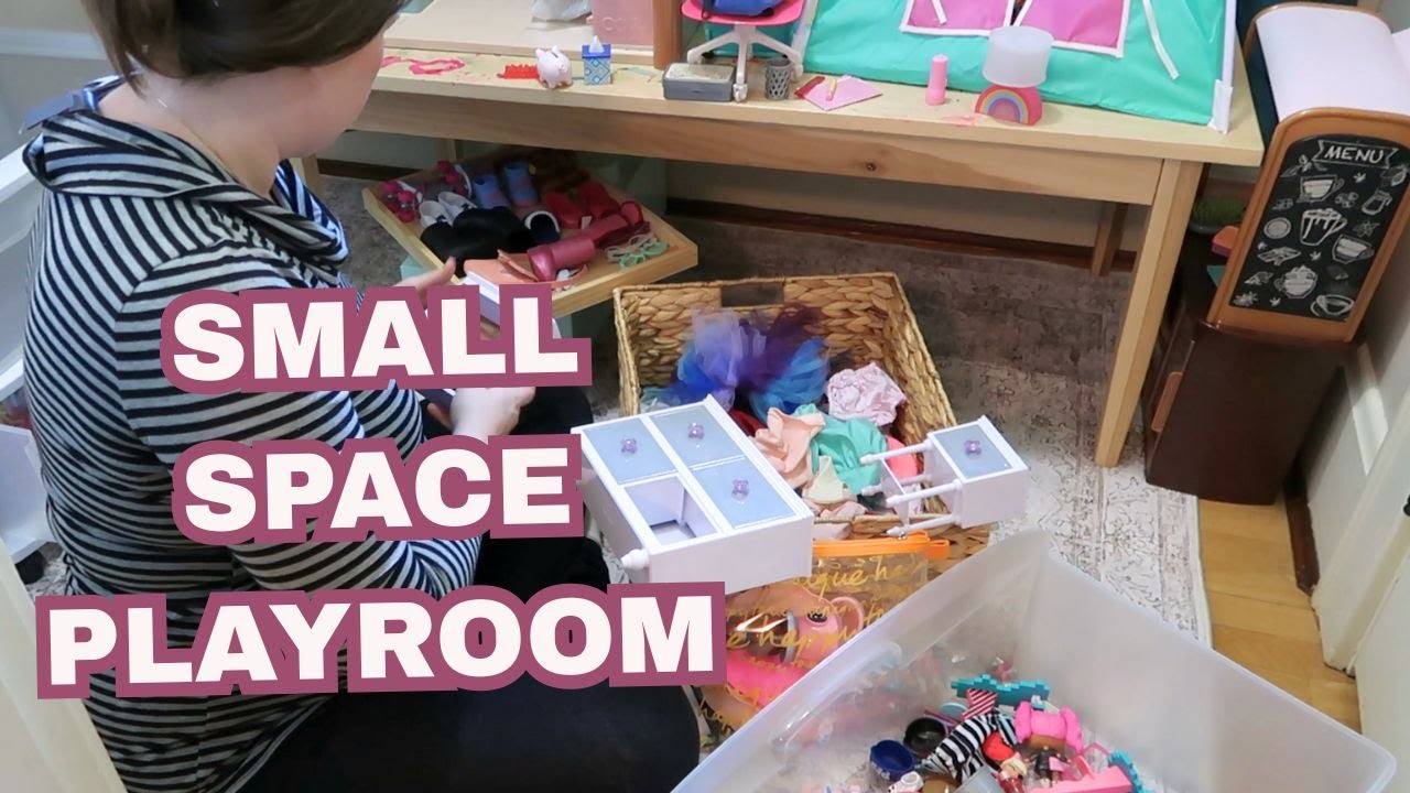 BEDROOM PLAYROOM COMBINATION for Older Kids | SMALL PLAYROOM IDEAS & MAKEOVER