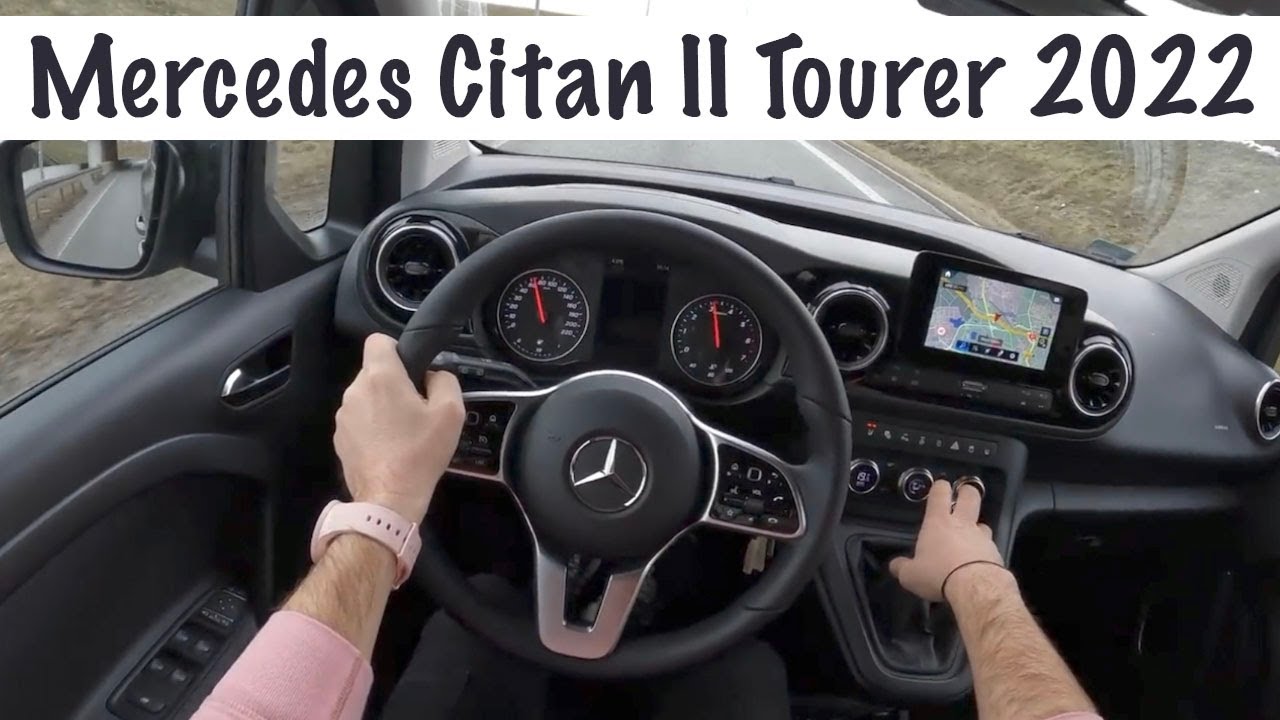 Mercedes Citan II Tourer 2022 | Тест-драйв | 1,3 л бензин | 96 кВт/131 л.с.
