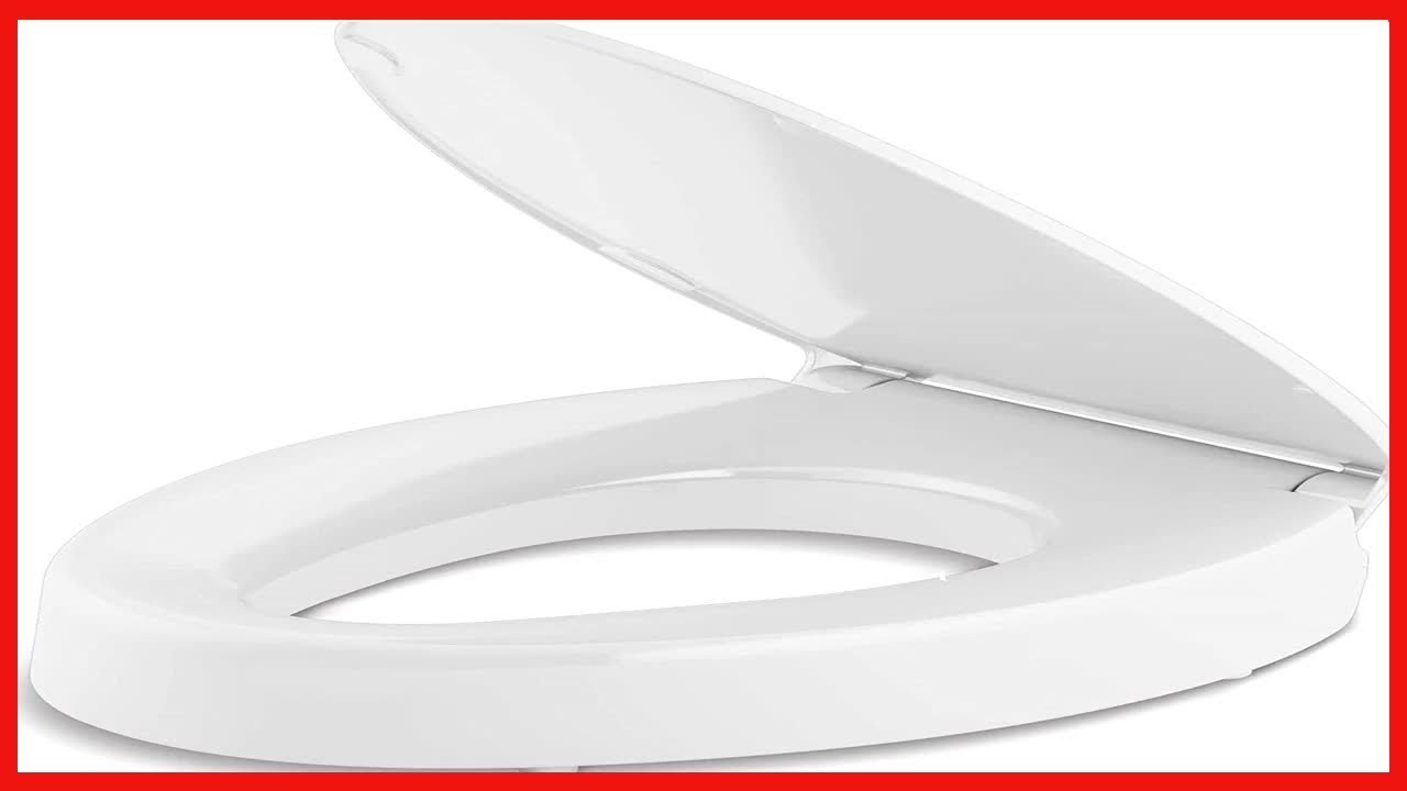 Great product -  Hyten Elevated Quiet-Close Elongated toilet seat, White