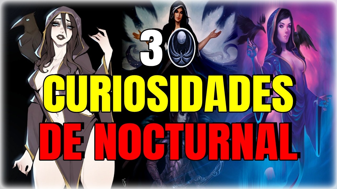 30 Curiosidades que No Sabias de Nocturnal Principe Daedrico de las Sombras