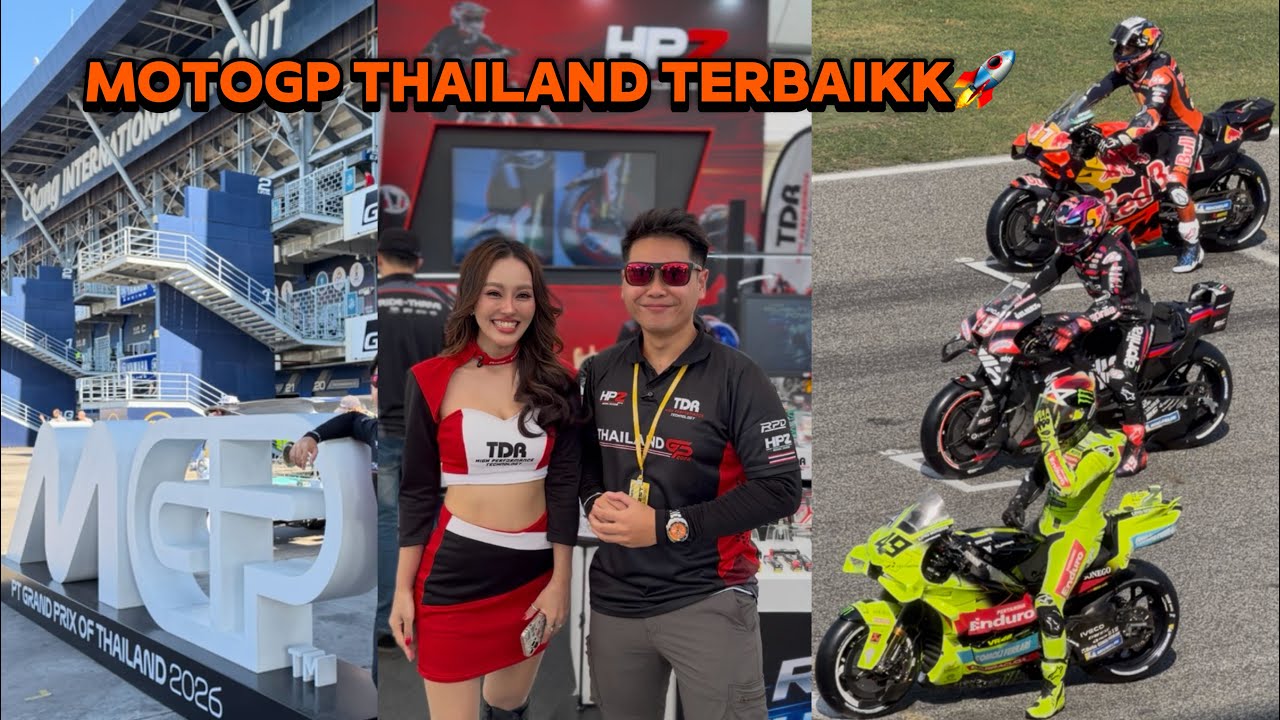 Seru MotoGP Thailand‼️Nyari SPG dan Pembalap di Paddock | Dandi Malik