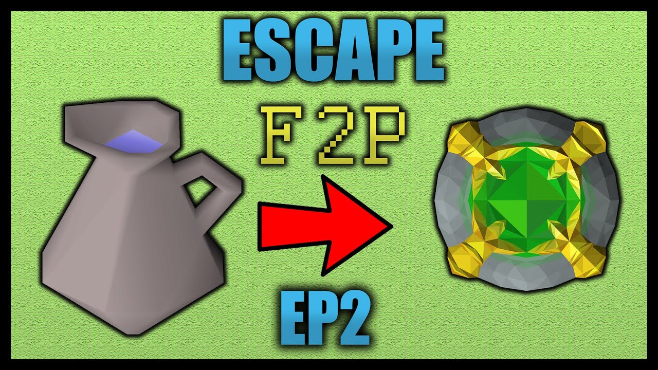 OSRS Escape F2P: Filling jugs of water [OSRS 2021]