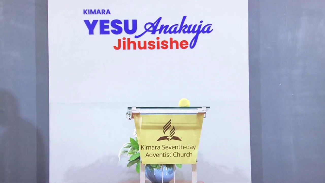 🔴LIVE: KUWEKWA WAKFU NA MUNGU  [PR ADAM PIUS ]  IBADA YA SABATO KIMARA SDA CHURCH