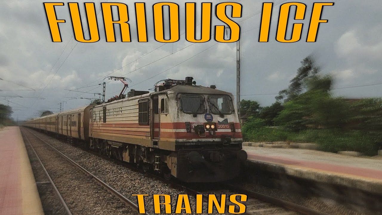 MAGICAL ICFs FURIOUS RUN KAVIGURU, KANCHANJUNGHA, BAGH, GANGASAGAR, INTERCITY, BALLIA EXPRESS ON TOP