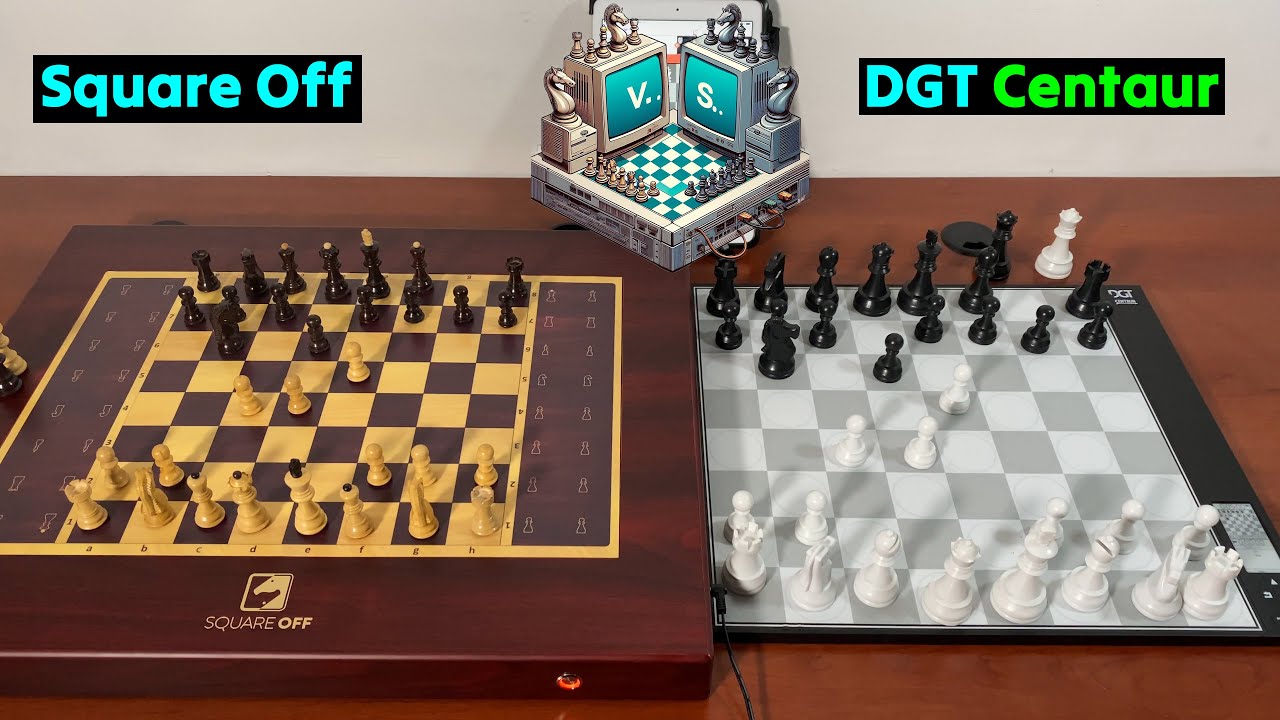 Square Off Chess Robot vs. DGT Centaur Chess Computer 👑 Gadgetify