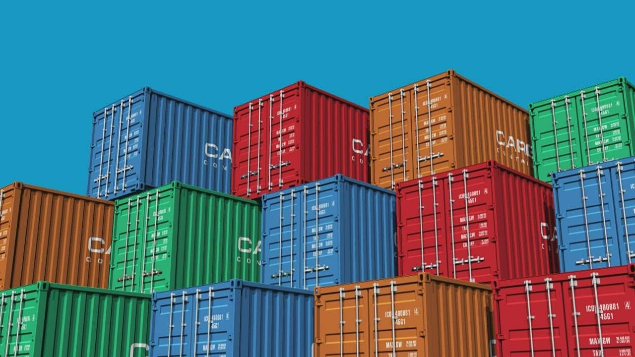 Why are overseas goods stuck in a traffic jam at ports?