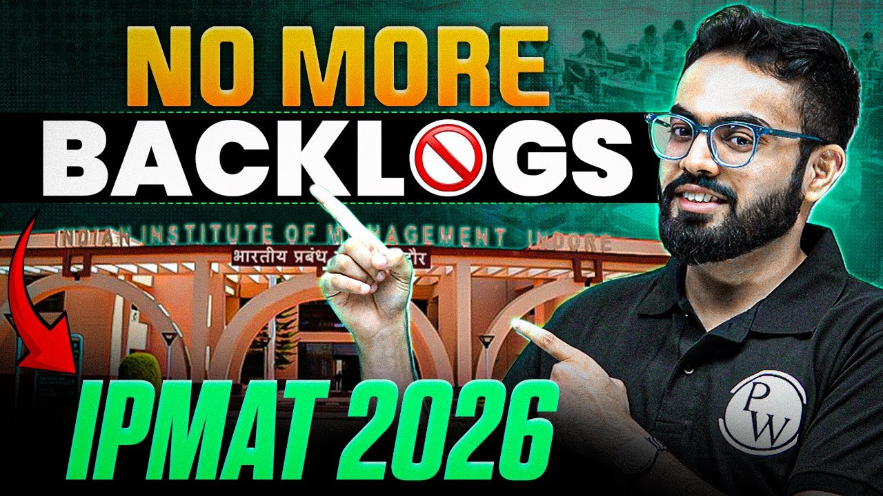 IPMAT 2026 Aspirants ⚡ Backlogs Hatao, Selection Pao!