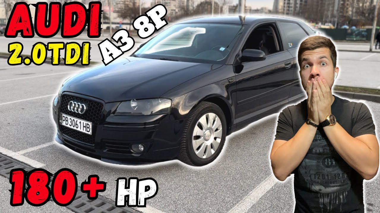Мечтаната за първа кола! / Audi A3 2.0 TDI 8P 180+ hp